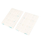 12Pcs Disposable Toilet Brush Replacement Refills for 3061 Toilet Scrubber Wand Refills Supplies Lemon