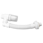 Basin Drain Pipe 90 Degree Wash Basin Sink Drainer Hose White Flexible Anti Odor Drain Pipe for Kitchen Bathroom