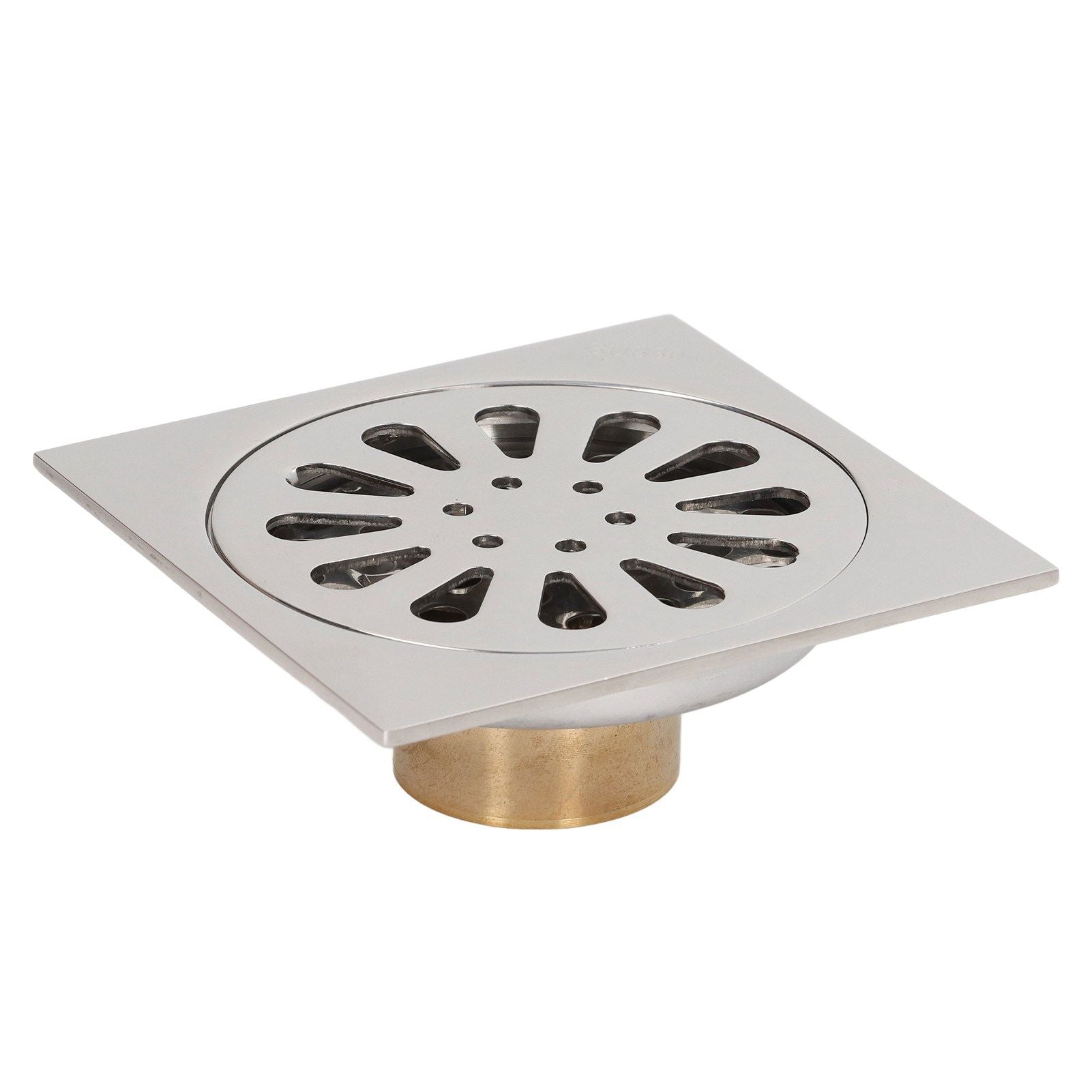 Deodorant Floor Drain Electroplating Copper Stainless Steel Insect Prevention Fast Drainage for Bathroom Washing Machine
