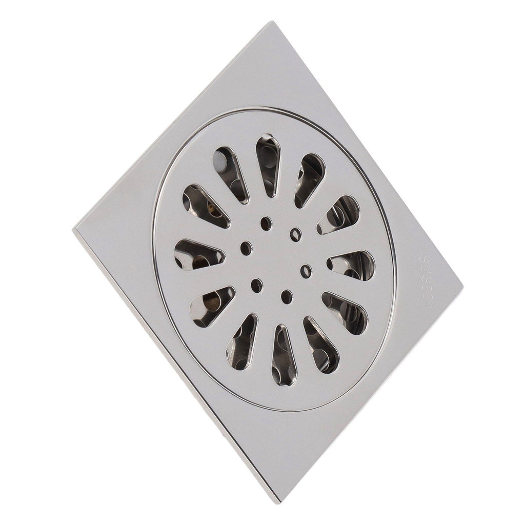 Deodorant Floor Drain Electroplating Copper Stainless Steel Insect Prevention Fast Drainage for Bathroom Washing Machine