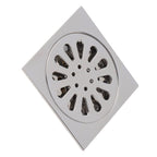 Deodorant Floor Drain Electroplating Copper Stainless Steel Insect Prevention Fast Drainage for Bathroom Washing Machine