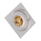 Deodorant Floor Drain Electroplating Copper Stainless Steel Insect Prevention Fast Drainage for Bathroom Washing Machine