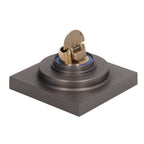 Shallow Water Floor Drain Copper Stainless Steel Odorless Insect Proof Fast Drainage for Bathroom Kitchen Gray
