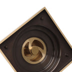 Antique Deodorant Floor Drain European Style Square Shower Floor Drain for Kitchens Bathrooms Garages Basements Balconies