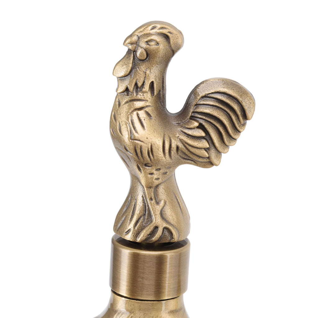 Antique Carved Faucet Bronze Copper Carp Retro Anti Rust Outdoor Garden Tap for Toilet G1/2in Rooster