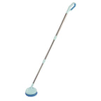 Cordless Electric Spin Scrubber 8.5W 5V 2A USB Charging Waterproof Retractable Electric Window Cleaning Brush for Car Blue