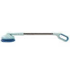 Cordless Electric Spin Scrubber 8.5W 5V 2A USB Charging Waterproof Retractable Electric Window Cleaning Brush for Car Blue