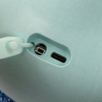 Cordless Electric Spin Scrubber 8.5W 5V 2A USB Charging Waterproof Retractable Electric Window Cleaning Brush for Car Blue