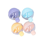 4Pcs Light Bulb Hockey Molds Safe Healthy Candy Color Add Flavor Easy to Demould Whiskey Ice Molds with Lid
