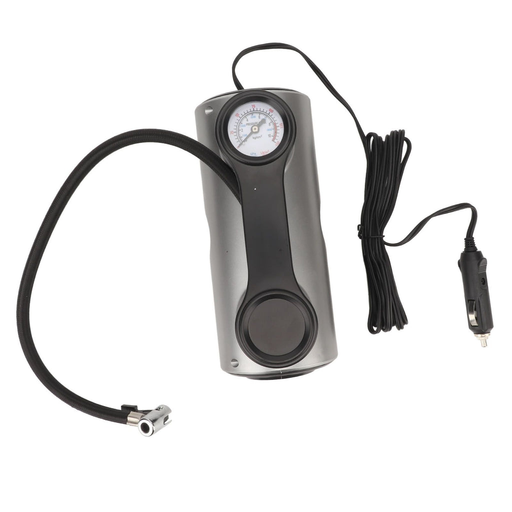 Car Air Pump Smart Portable Electric Air Pump 19 Cylinder Automatic Start Stop Inflator 12V (Wired Pointer Model)