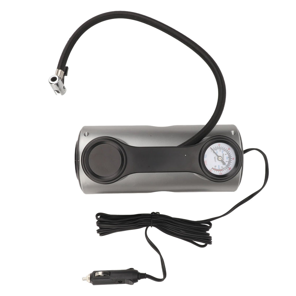 Car Air Pump Smart Portable Electric Air Pump 19 Cylinder Automatic Start Stop Inflator 12V (Wired Pointer Model)
