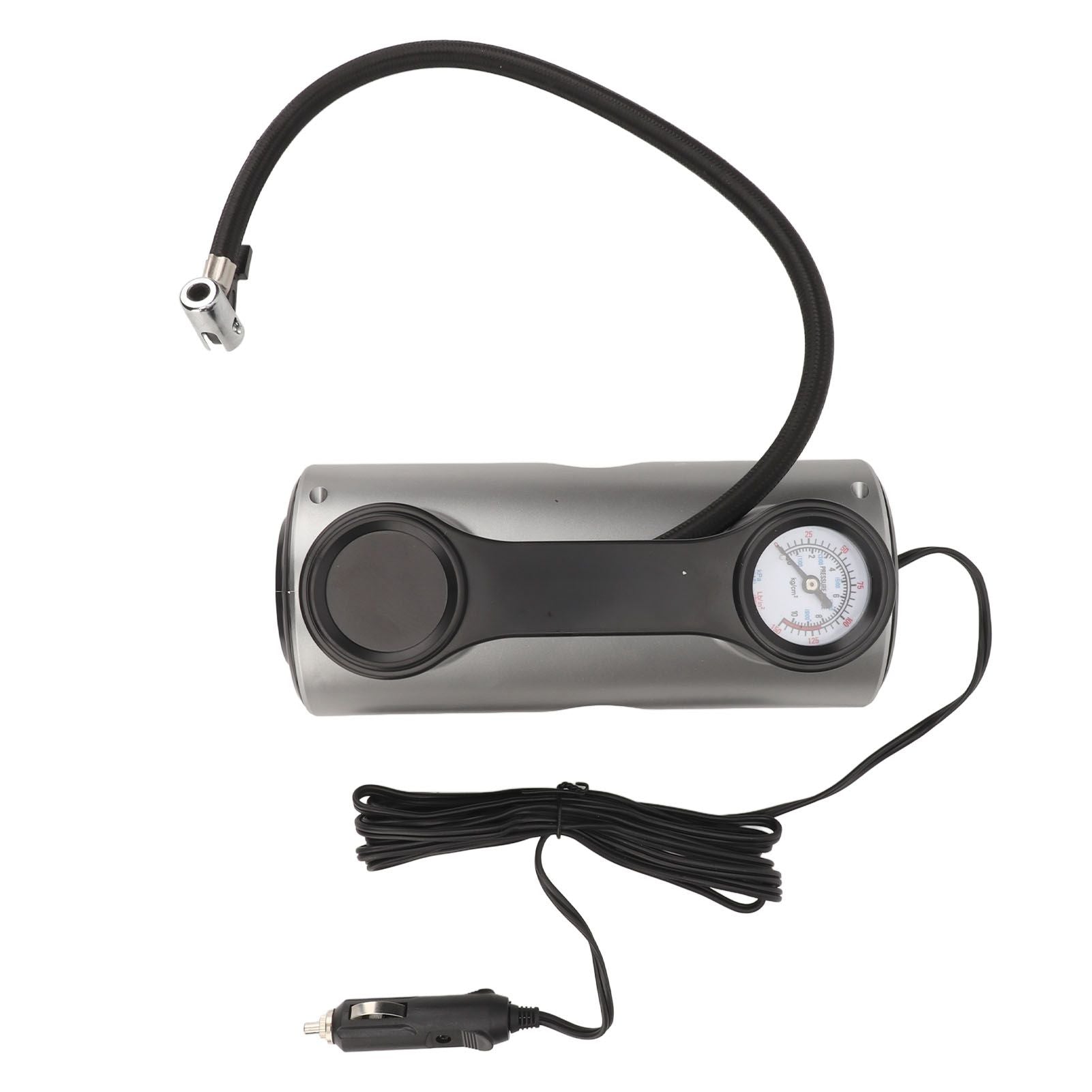Car Air Pump Smart Portable Electric Air Pump 19 Cylinder Automatic Start Stop Inflator 12V (Wired Pointer Model)
