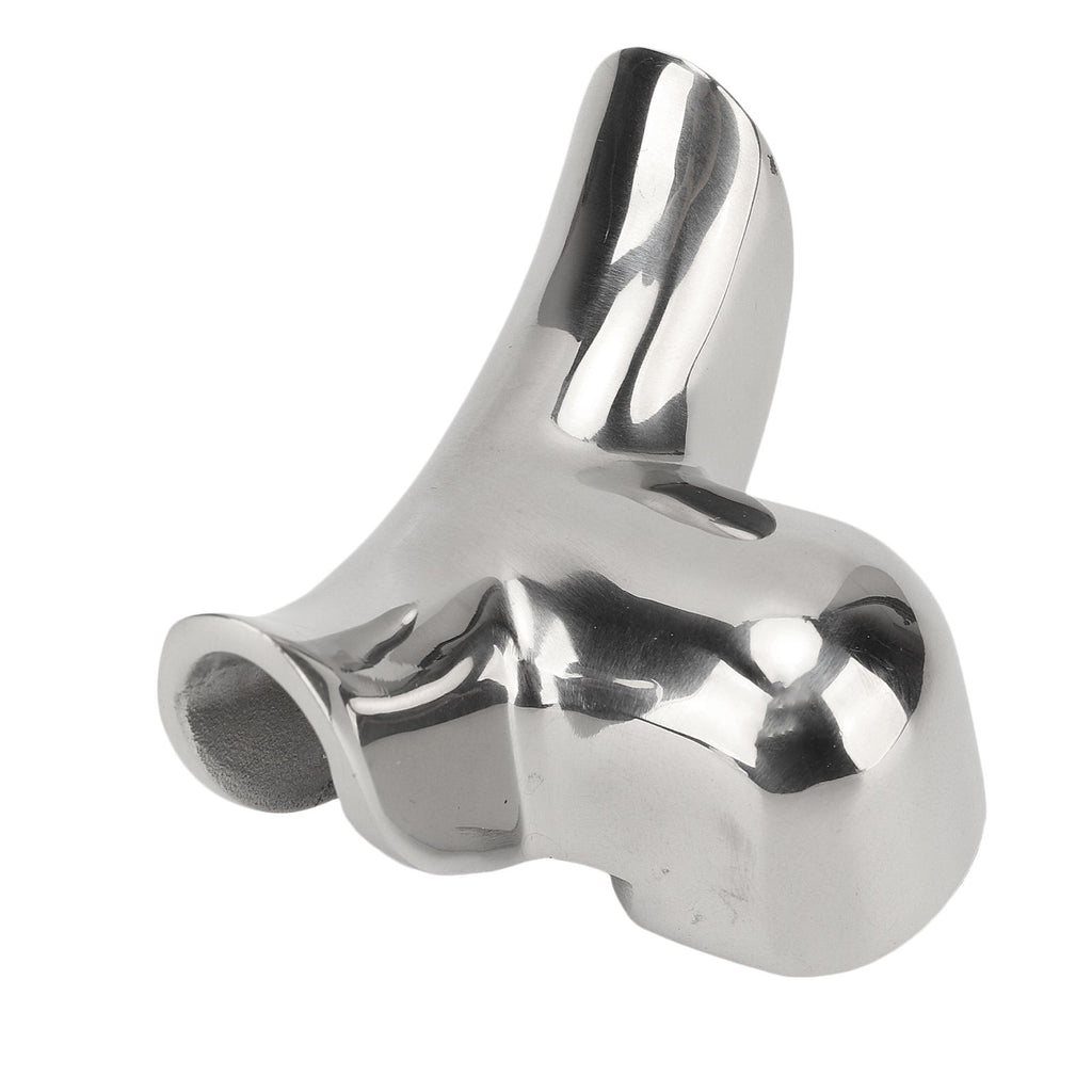 Coffee Portafilter Diverter Nozzle Stainless Steel Double Guide Diversion Nozzle for Semi Automatic Coffee Machines