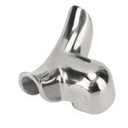 Coffee Portafilter Diverter Nozzle Stainless Steel Double Guide Diversion Nozzle for Semi Automatic Coffee Machines