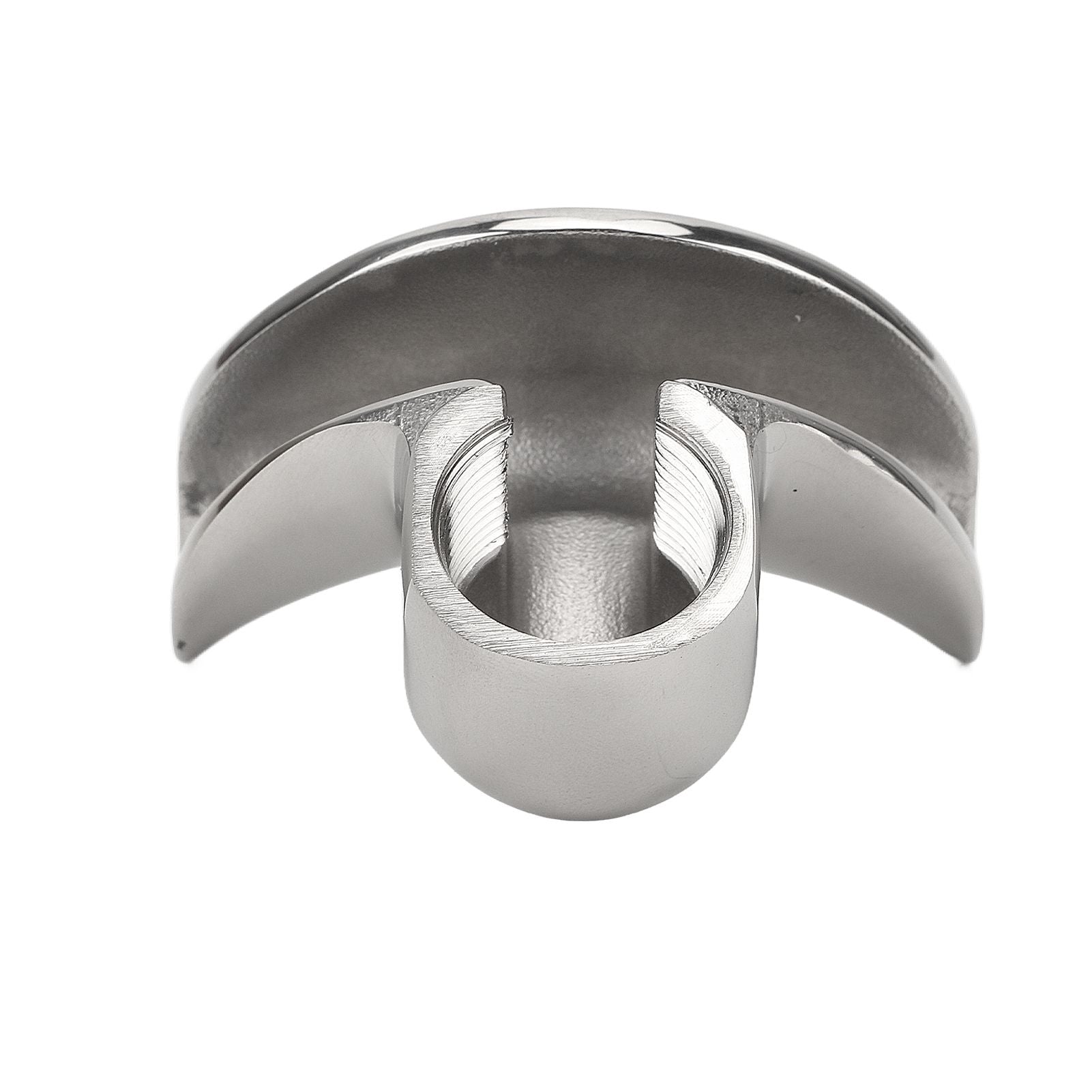 Coffee Portafilter Diverter Nozzle Stainless Steel Double Guide Diversion Nozzle for Semi Automatic Coffee Machines