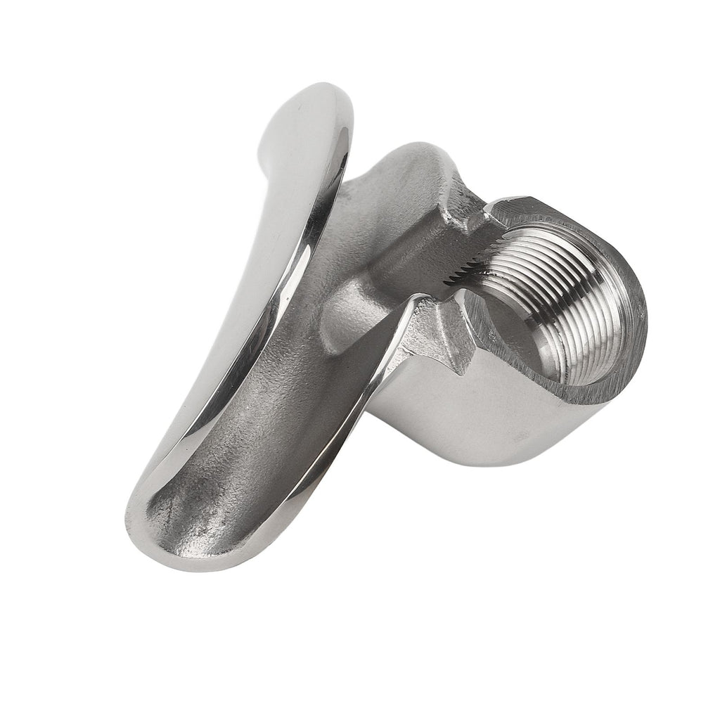 Coffee Portafilter Diverter Nozzle Stainless Steel Double Guide Diversion Nozzle for Semi Automatic Coffee Machines