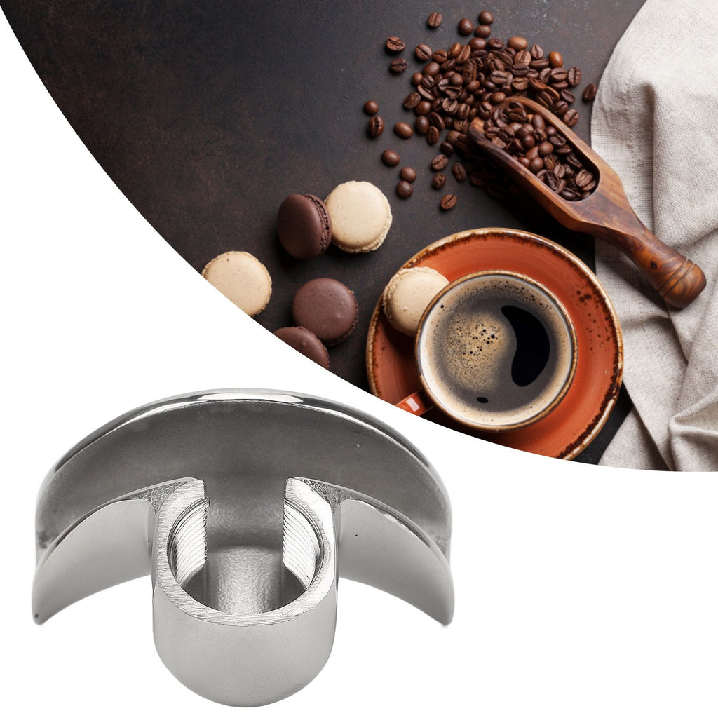 Coffee Portafilter Diverter Nozzle Stainless Steel Double Guide Diversion Nozzle for Semi Automatic Coffee Machines