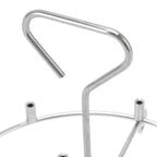 Skewer Stand Stainless Steel Vertical Barbecue Skewers Holder Fryer Accessories for 6 Quart Fryer