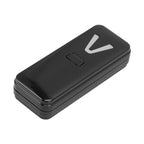 Wearable Air Purifier Multifunction Rechargeable Mini Portable Negative Ion Generator for Indoor Outdoor Metal Black