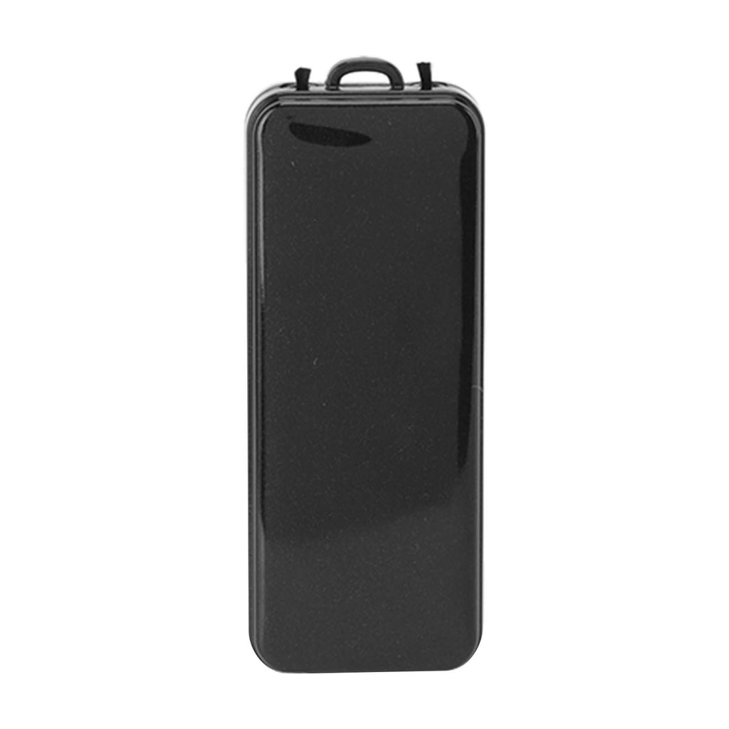 Wearable Air Purifier Multifunction Rechargeable Mini Portable Negative Ion Generator for Indoor Outdoor Metal Black