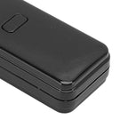 Wearable Air Purifier Multifunction Rechargeable Mini Portable Negative Ion Generator for Indoor Outdoor Metal Black