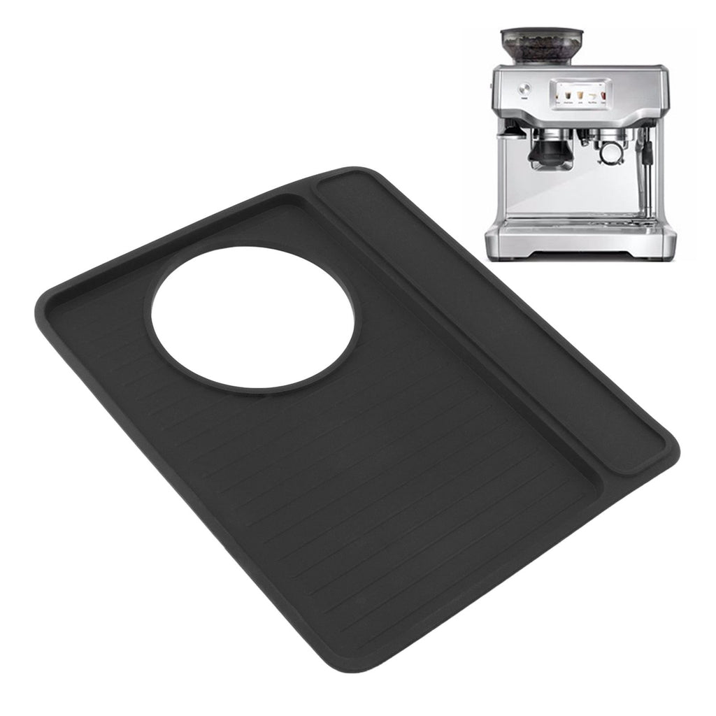 Coffee Machine Non Slip Pad Silicone Coffee Making Machine Accessories Top Pad for Breville 870 Black