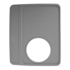 Coffee Machine Non Slip Pad Silicone Coffee Making Machine Accessories Top Pad for Breville 870 Gray