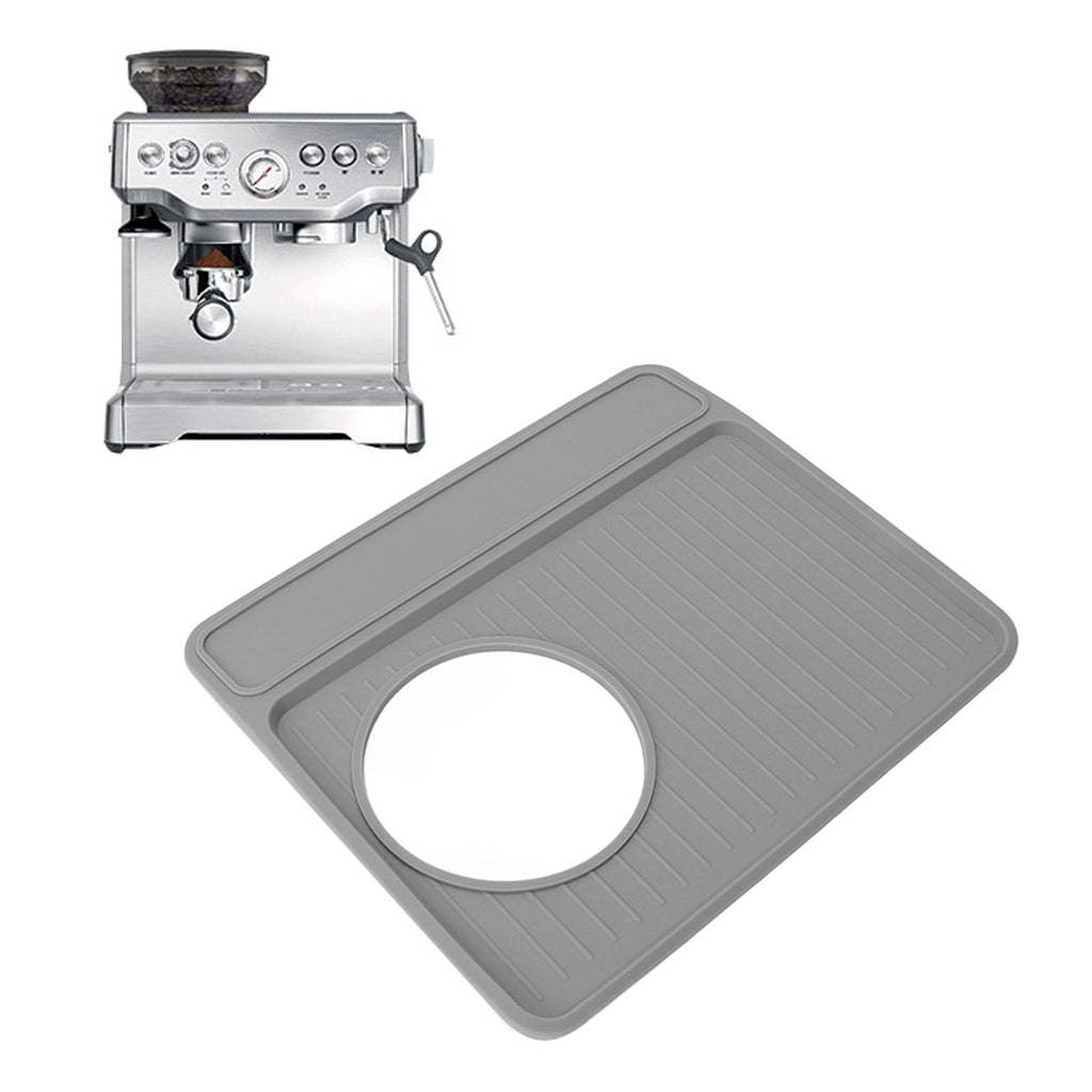 Coffee Machine Non Slip Pad Silicone Coffee Making Machine Accessories Top Pad for Breville 870 Gray