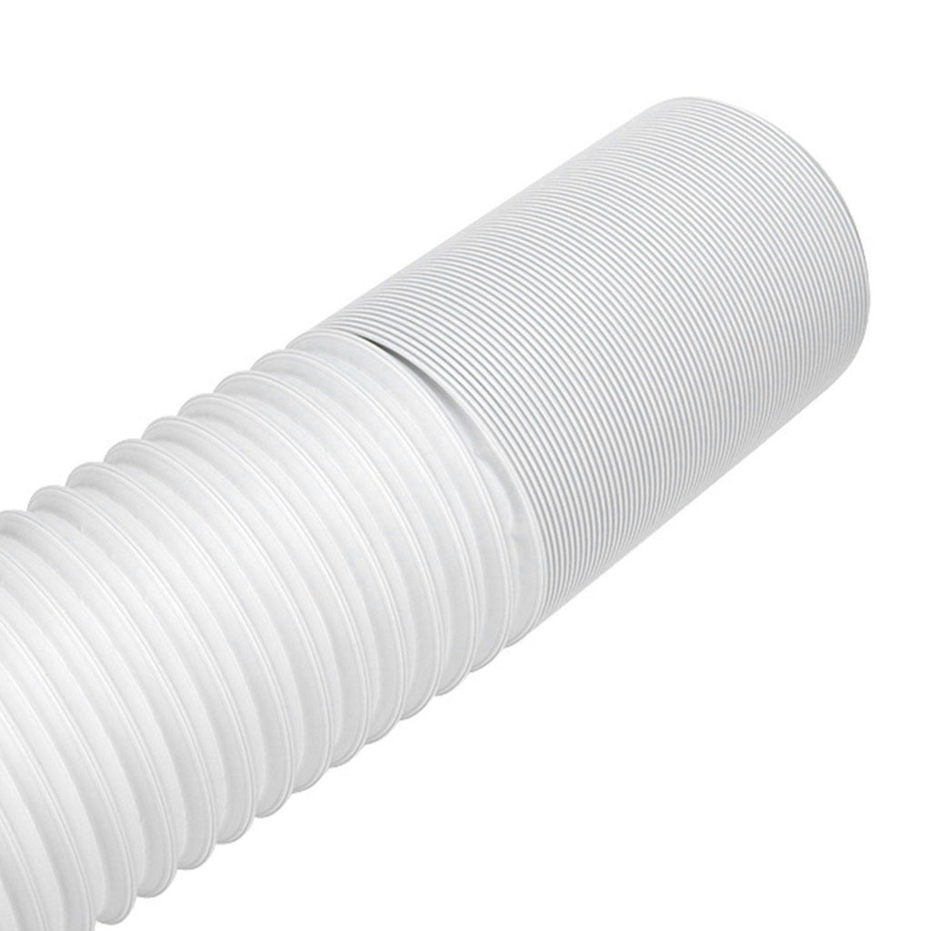 2m PP Air Conditioning Exhaust Pipe Stretchable Heat Exhaust Pipe Clockwise Thread Thickened Steel Corrugated Pipe