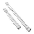 2pcs Furniture Appliance Roller Steel 300kg Load Bearing Stretchable Machine Moving Base for Dishwasher White