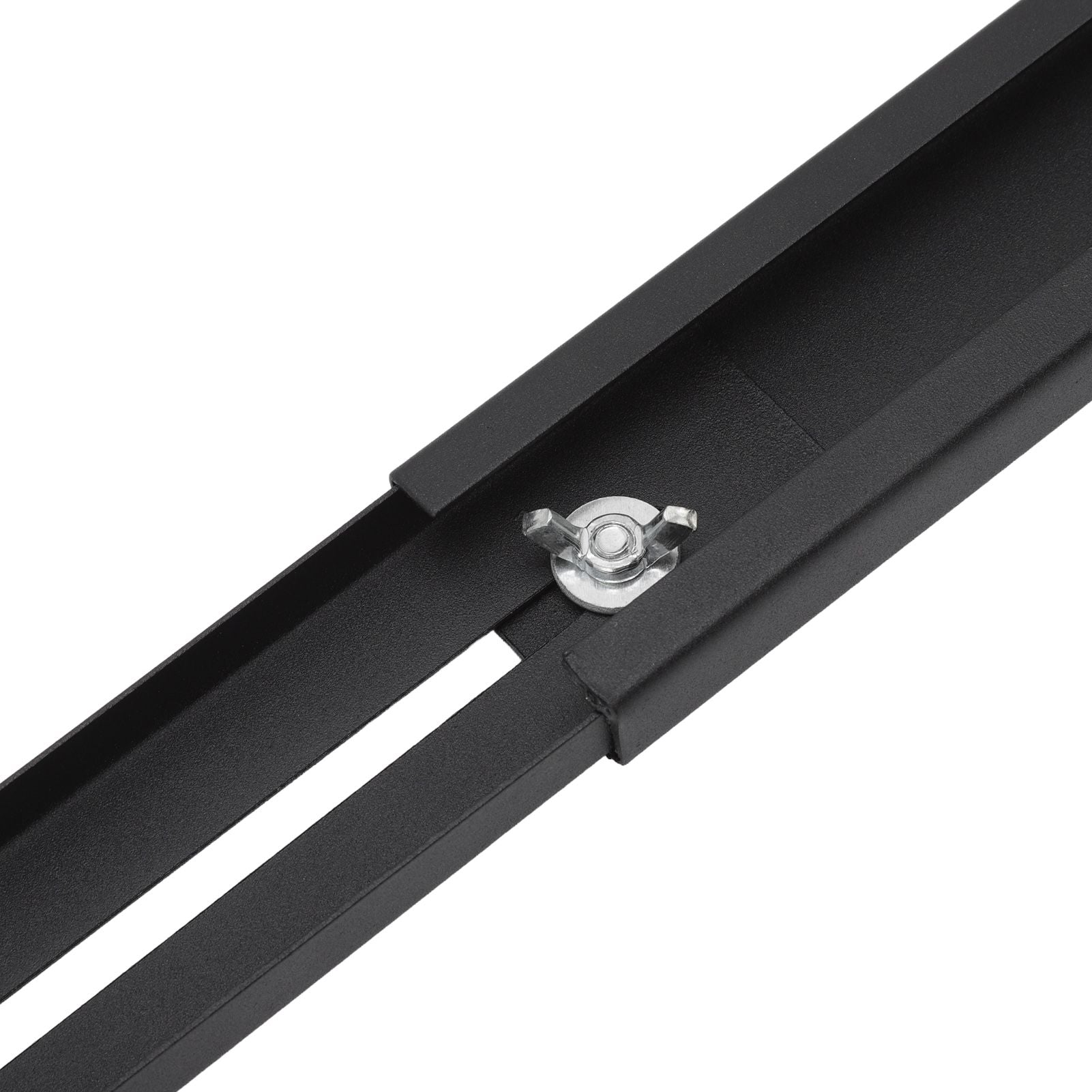 2pcs Furniture Appliance Roller Steel 300kg Load Bearing Stretchable Machine Moving Base for Dishwasher Black