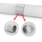 Air Conditioner Exhaust Hose Coupler 5.9in Universal Coupling Connector AC Coupling Extension Support CW CCW Thread