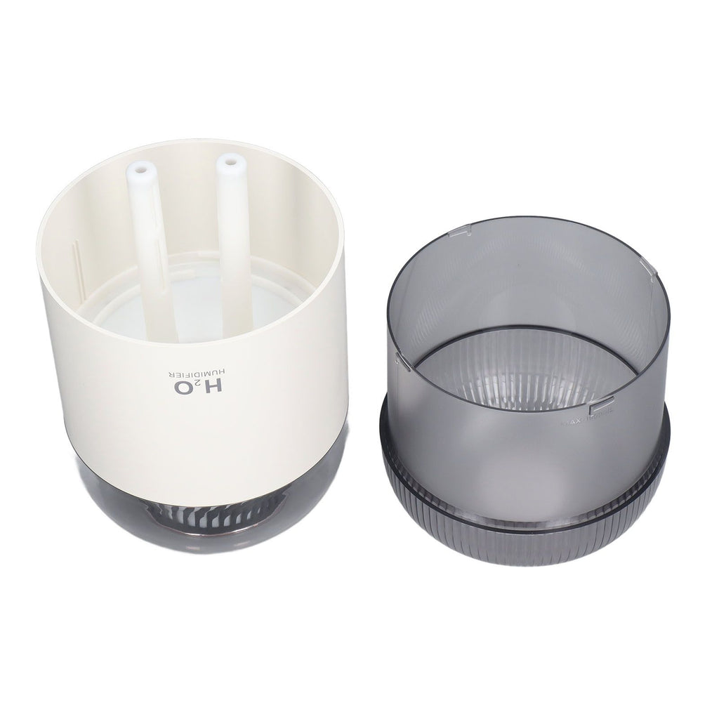 1000ml Air Humidifier Double Spray with Night Light USB Charging Mist Vaporizer for Home White