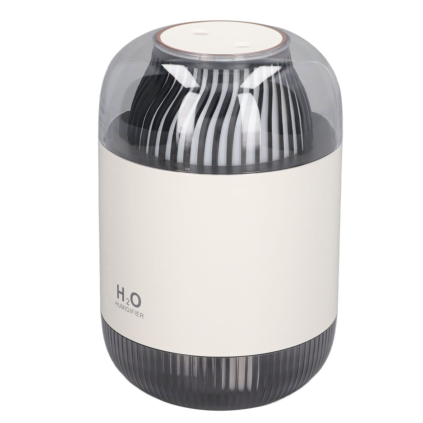 1000ml Air Humidifier Double Spray with Night Light USB Charging Mist Vaporizer for Home White