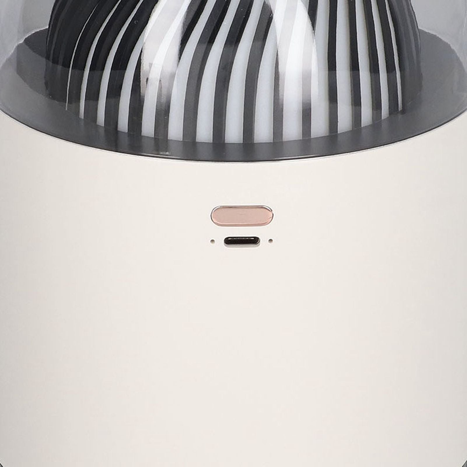 1000ml Air Humidifier Double Spray with Night Light USB Charging Mist Vaporizer for Home White
