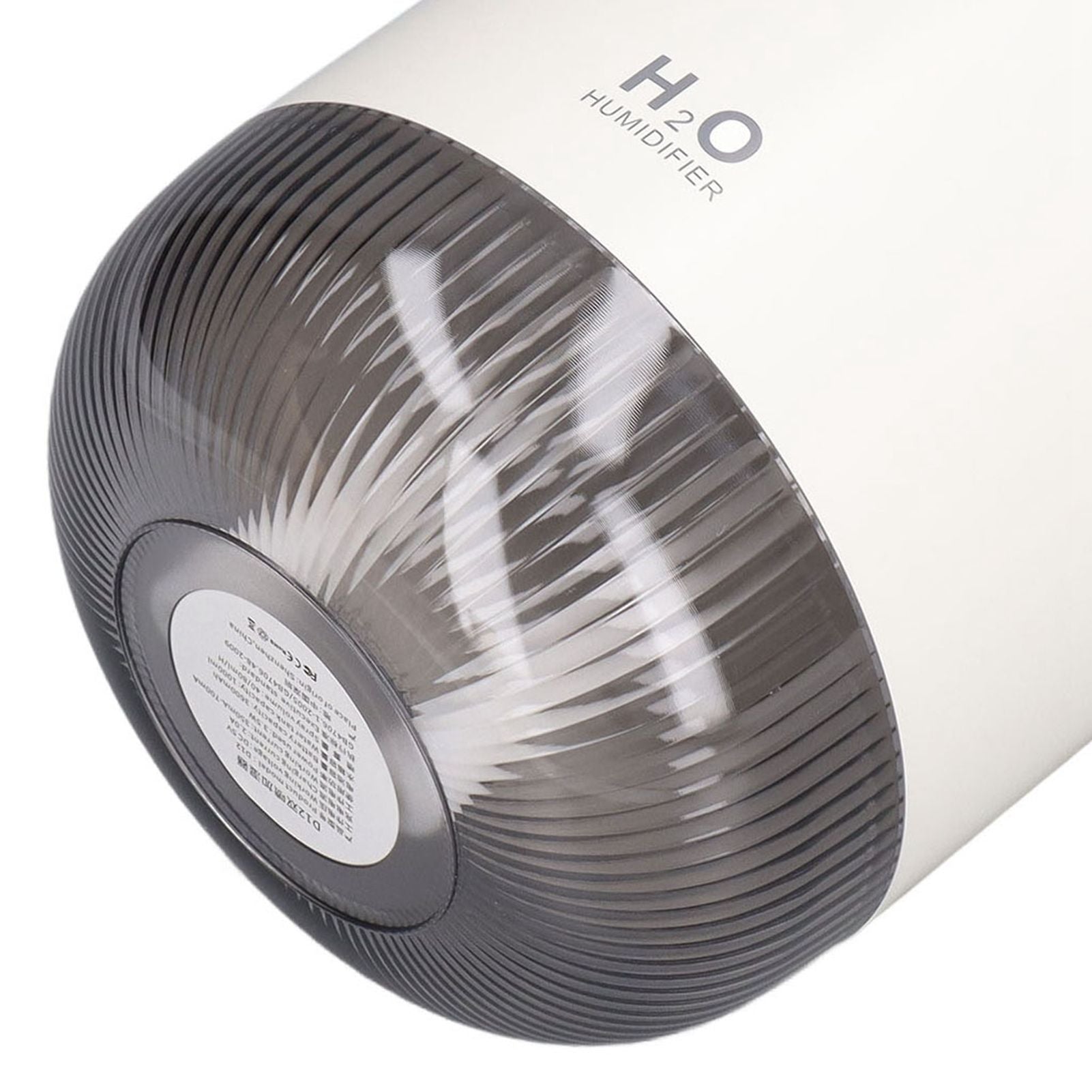 1000ml Air Humidifier Double Spray with Night Light USB Charging Mist Vaporizer for Home White