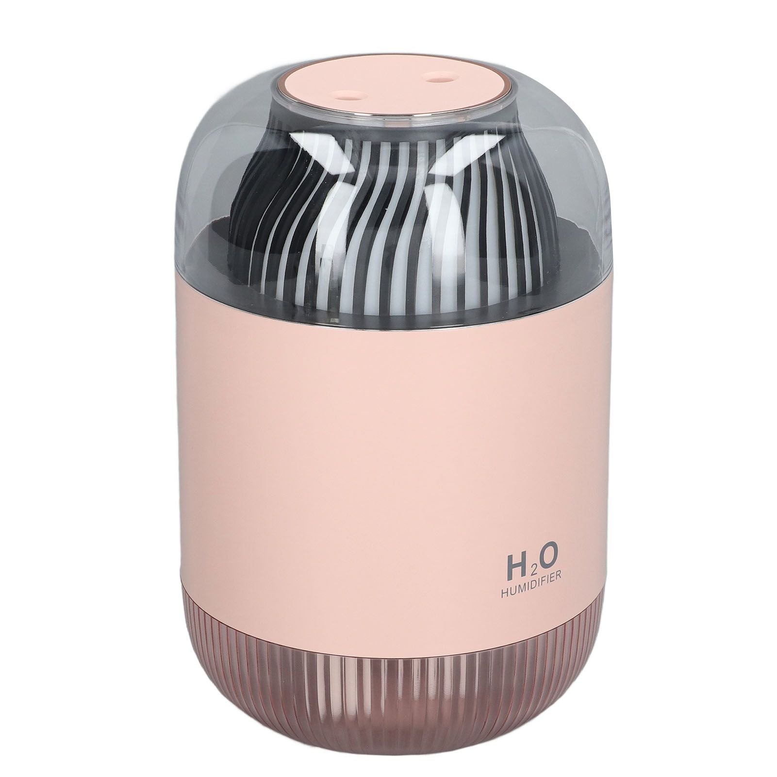 1000ml Air Humidifier Double Spray with Night Light USB Charging Mist Vaporizer for Home Pink