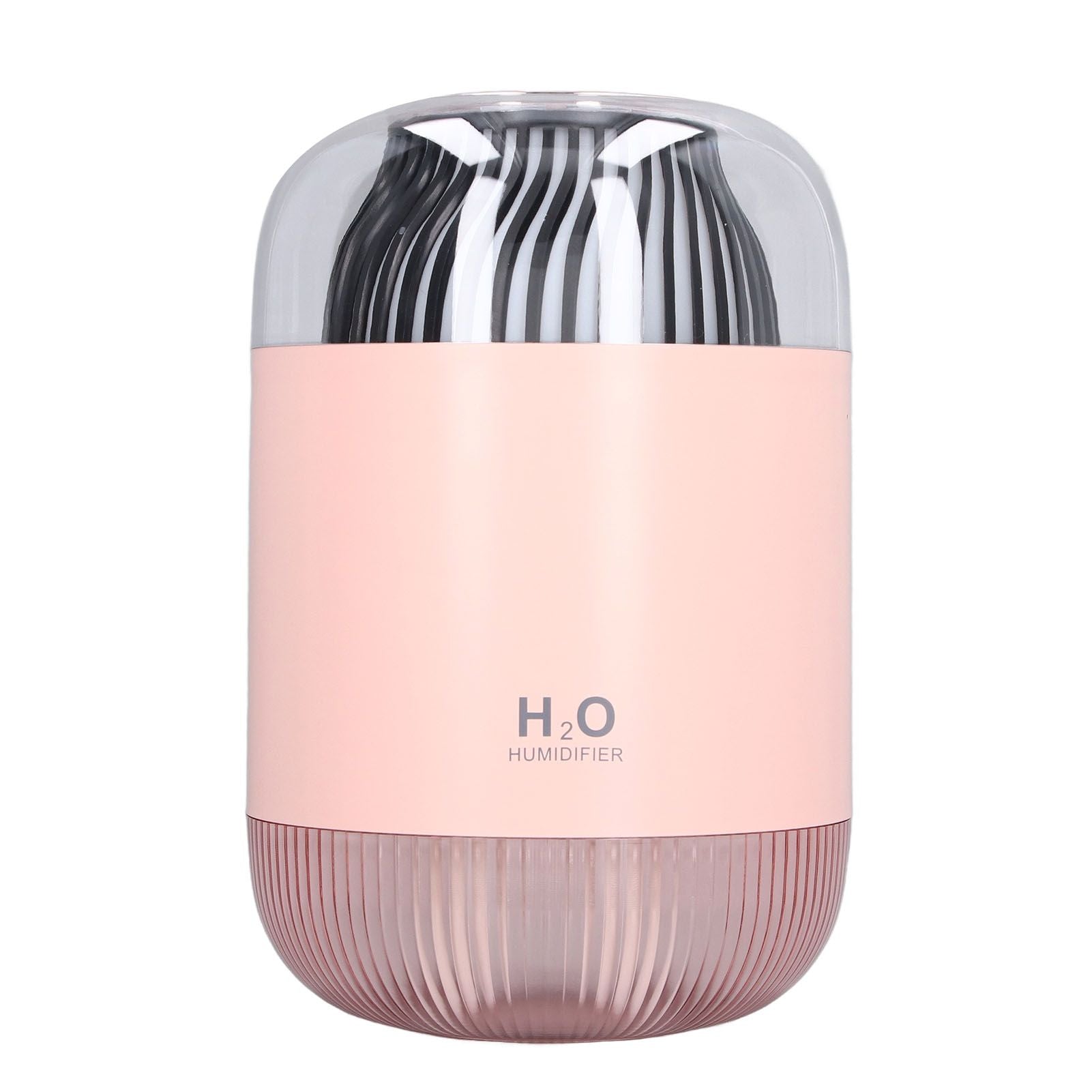 1000ml Air Humidifier Double Spray with Night Light USB Charging Mist Vaporizer for Home Pink
