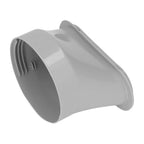 Air Conditioner Hose Connector Universal Flat Mouth ABS 5.9in Caliber Air Conditioning Tube Adapter for Repair