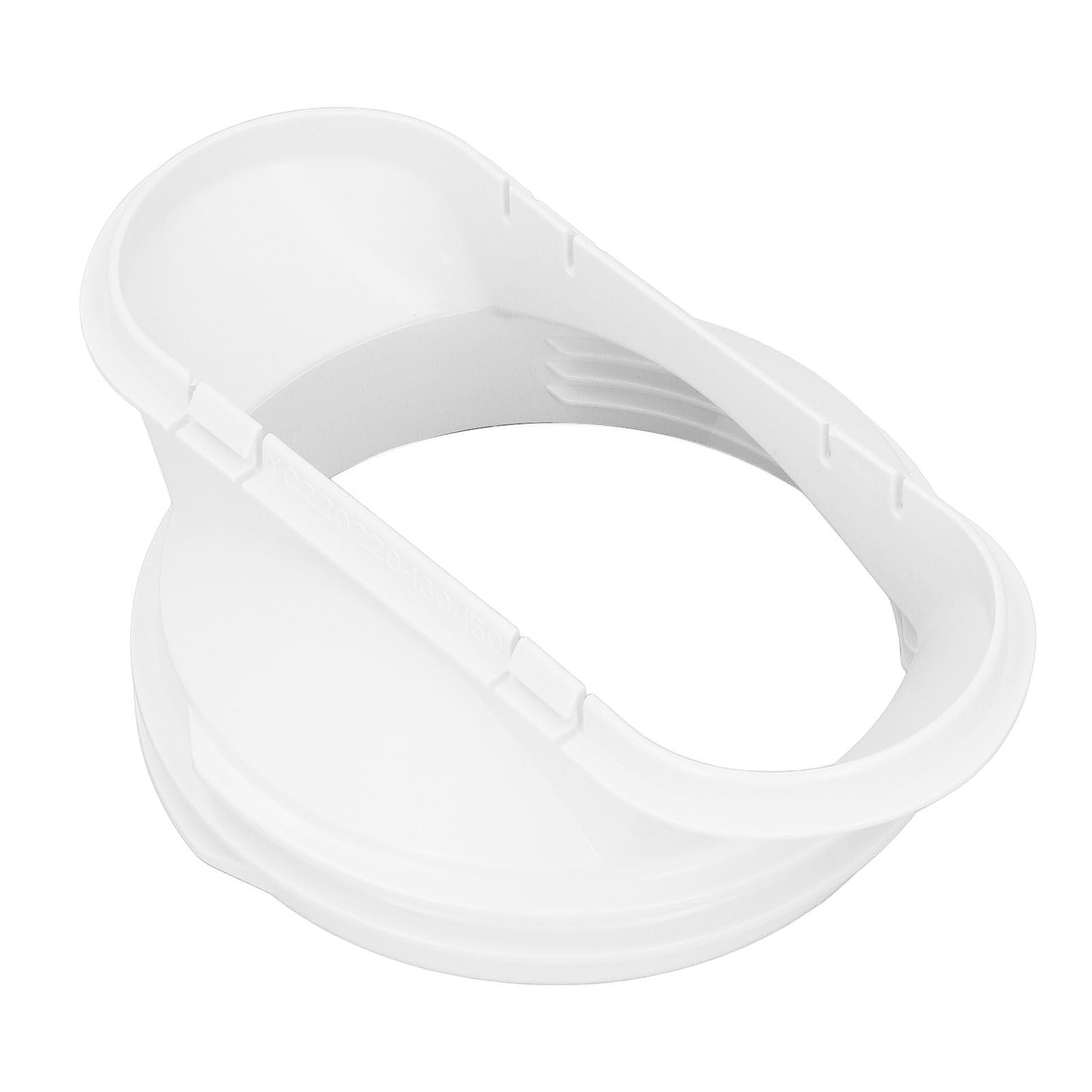 Air Conditioner Window Adapter Flat Mouth Exhaust Hose Connector Tube Connector for 5.9in 5in Pipe Mobile Air Conditioning Accessories