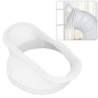 Air Conditioner Window Adapter Flat Mouth Exhaust Hose Connector Tube Connector for 5.9in 5in Pipe Mobile Air Conditioning Accessories