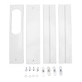 4pcs Portable Air Conditioner Window Kit 16.9 to 55in Adjustable Window Sealing Panels for Home Office