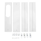 4pcs Portable Air Conditioner Window Kit 16.9 to 55in Adjustable Window Sealing Panels for Home Office