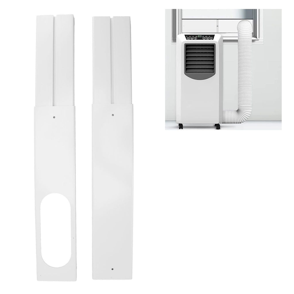 4pcs Portable Air Conditioner Window Kit 16.9 to 55in Adjustable Window Sealing Panels for Home Office