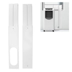 4pcs Portable Air Conditioner Window Kit 16.9 to 55in Adjustable Window Sealing Panels for Home Office