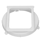 Portable Air Conditioner Exhaust Hose Connector Adapter Coupler Square Exhaust Duct Interface for Midea 1P KY35 Mobile Air Conditioning
