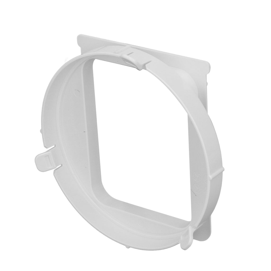 Portable Air Conditioner Exhaust Hose Connector Adapter Coupler Square Exhaust Duct Interface for Midea 1P KY35 Mobile Air Conditioning