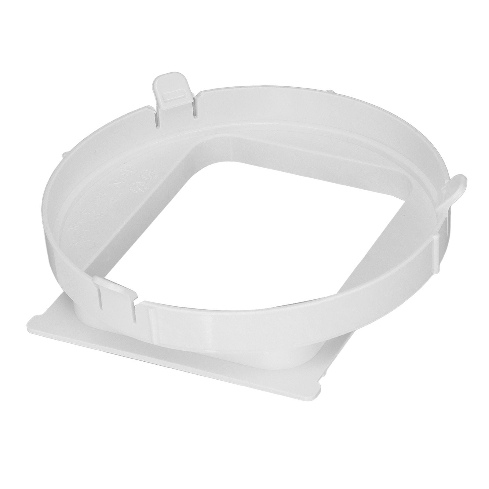 Portable Air Conditioner Exhaust Hose Connector Adapter Coupler Square Exhaust Duct Interface for Midea 1P KY35 Mobile Air Conditioning