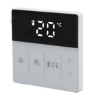 WIFI Thermostat Digital Touch Screen Phone APP Voice Control Smart Thermostat for Home Hotel 90 to 240V Black White