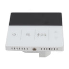 WIFI Thermostat Digital Touch Screen Phone APP Voice Control Smart Thermostat for Home Hotel 90 to 240V Black White